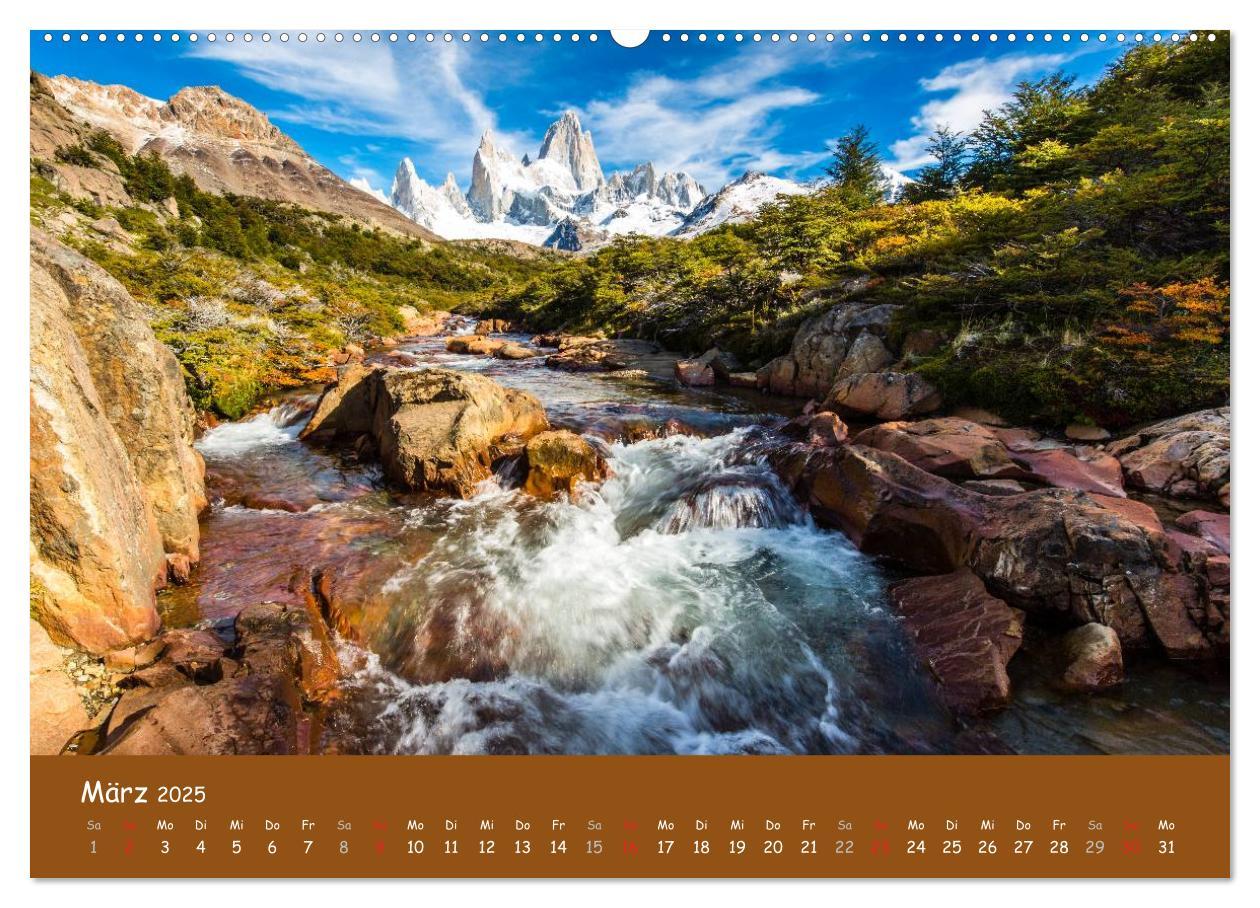 Bild: 9783435594382 | Patagonien 2025 - Traumziel in den Anden (Wandkalender 2025 DIN A2...