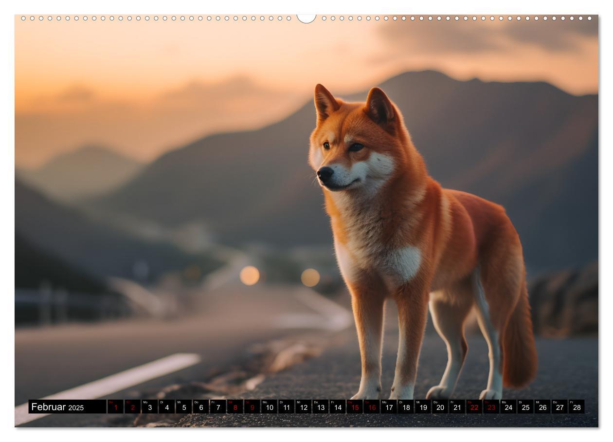 Bild: 9783383858260 | Shiba Inu - Stolz und Anmut (Wandkalender 2025 DIN A2 quer),...