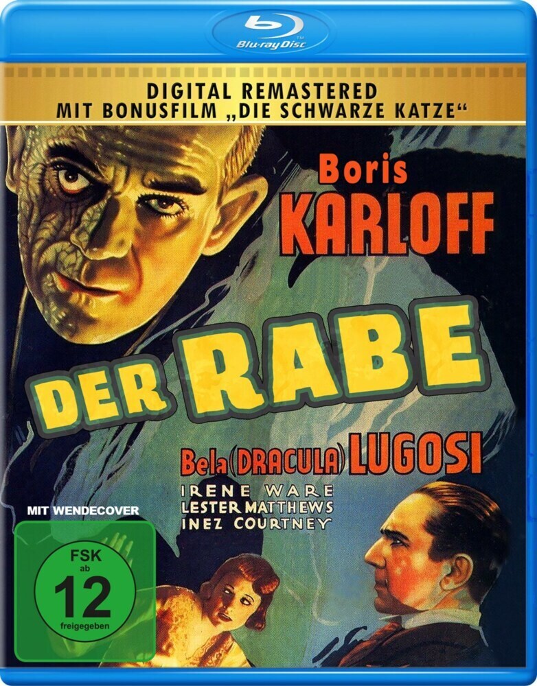 Cover: 4250124370237 | Der Rabe, 1 Blu-ray (HD neu abgetastet inkl. Bonusfilm) | Blu-ray Disc