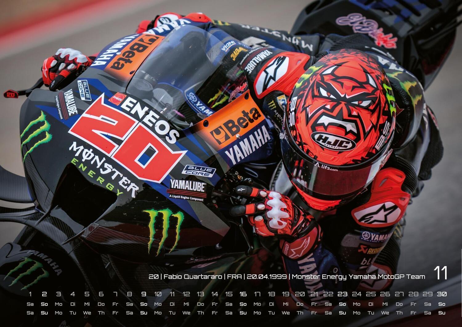 Bild: 9783986734022 | Motorrad Grand Prix 2025 - Kalender MotoGP DIN A2 | GP-Fever. de