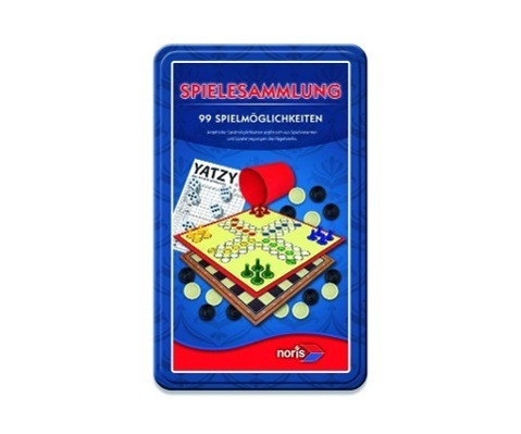 Cover: 4000826025801 | Spielesammlung 99 Spielmöglichkeiten in Metallbox | Spiel | Deutsch