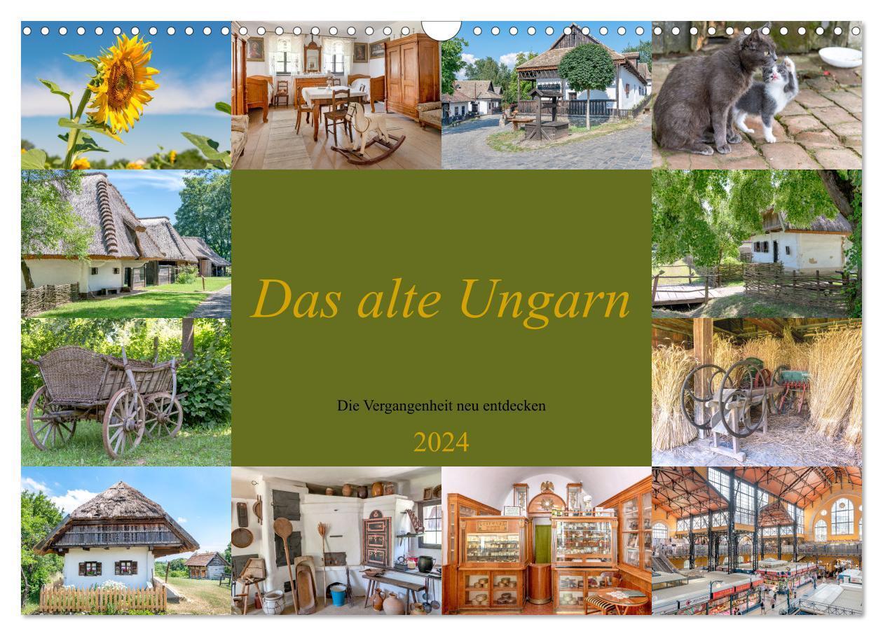 Cover: 9783675423367 | Das alte Ungarn (Wandkalender 2024 DIN A3 quer), CALVENDO...