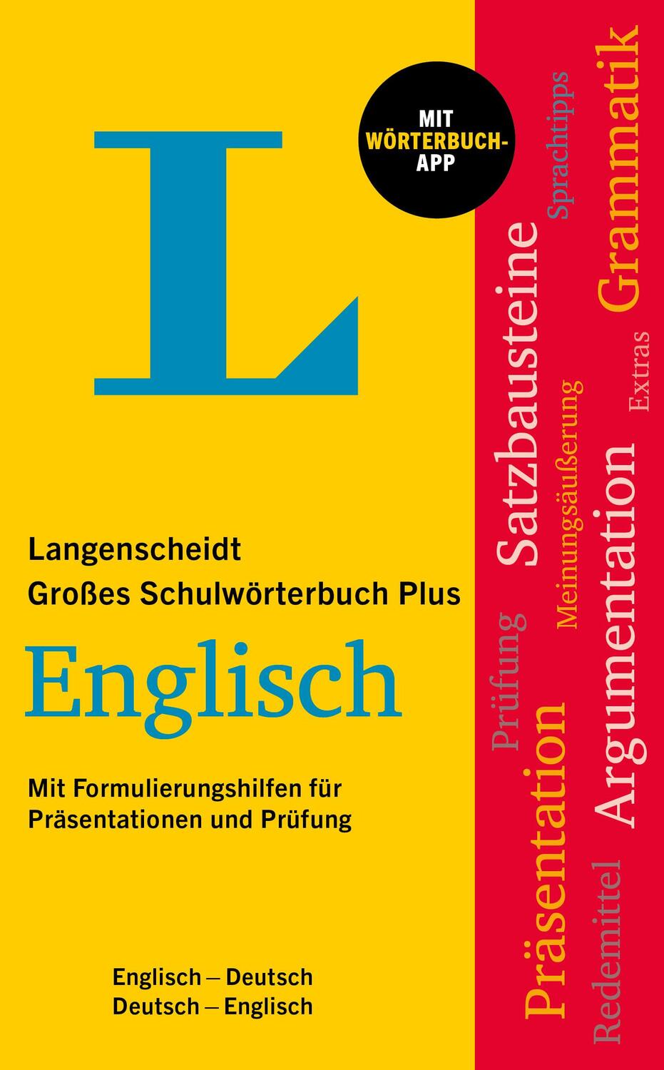 Cover: 9783125145634 | Langenscheidt Großes Schulwörterbuch Plus Englisch | Bundle | 1 Buch