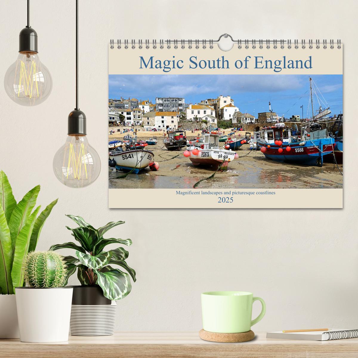 Bild: 9781325940837 | Magic South of England (Wall Calendar 2025 DIN A4 landscape),...