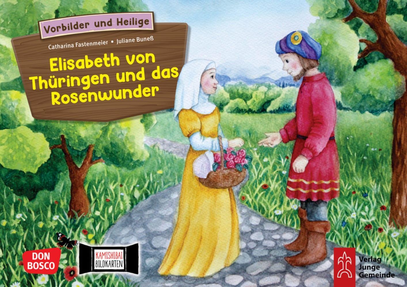 Cover: 4260179516634 | Elisabeth von Thüringen und das Rosenwunder. Kamishibai Bildkartenset