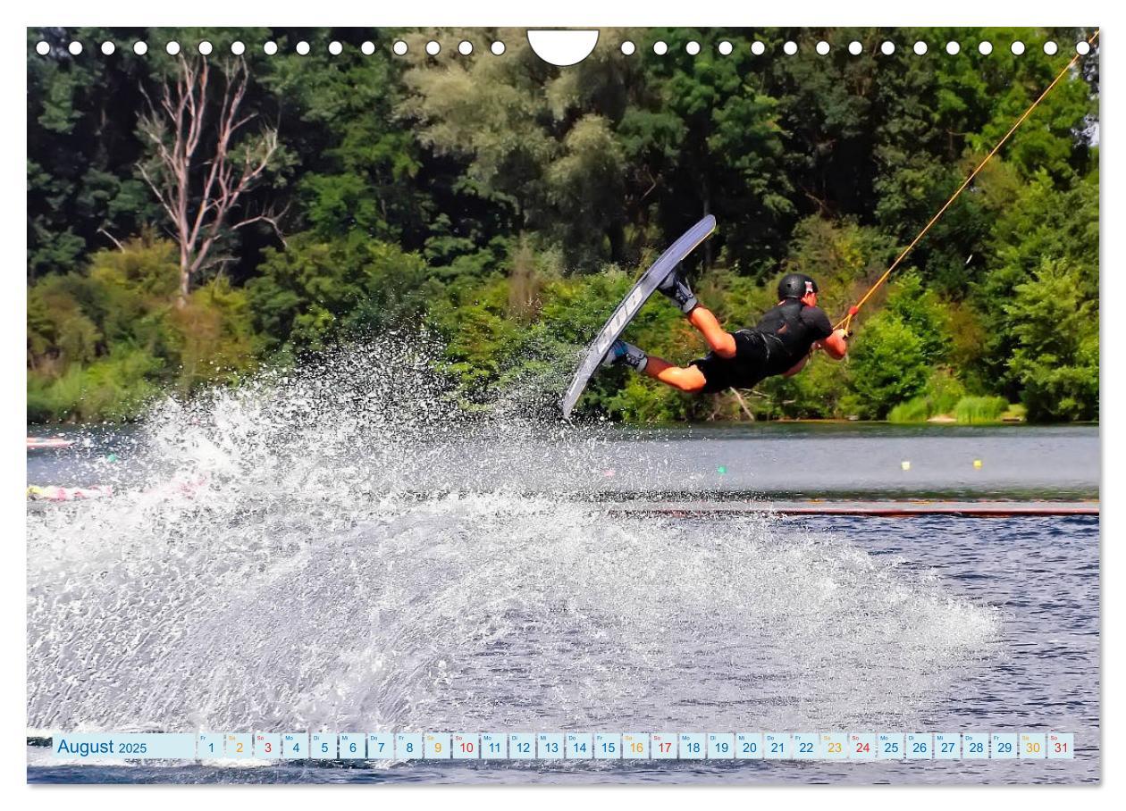 Bild: 9783435369157 | Wakeboarden (Wandkalender 2025 DIN A4 quer), CALVENDO Monatskalender