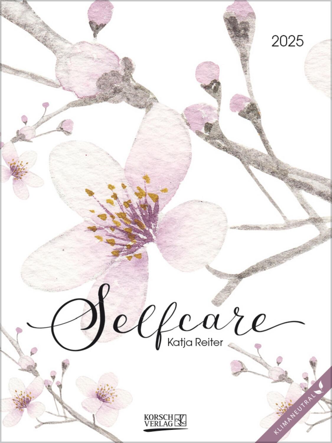 Cover: 9783731880479 | Literaturkalender Selfcare 2025 | Verlag Korsch | Kalender | 54 S.