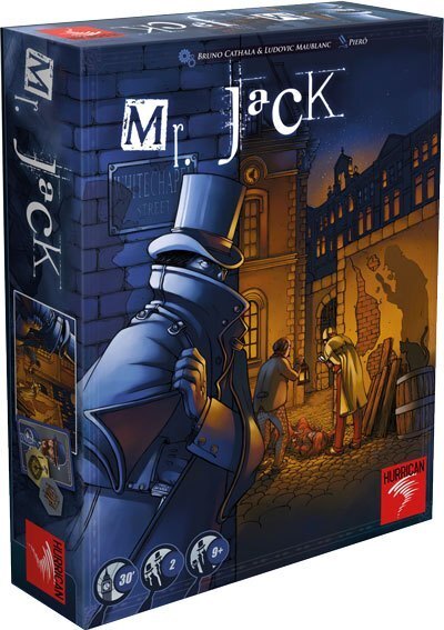 Cover: 7612577001033 | Mr. Jack (Spiel) | Ausgezeichnet mit International Gamers Awards 2007