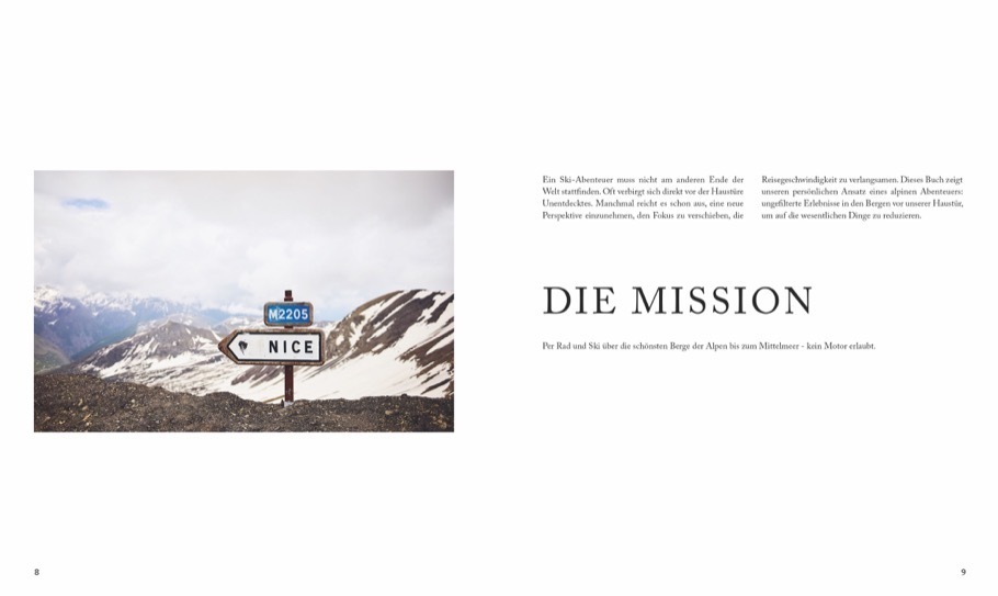 Bild: 9783734316777 | Eis &amp; Palmen | Mit Rad und Ski über die Alpen | Jochen Mesle (u. a.)