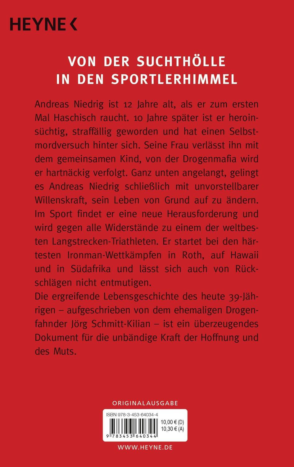 Bild: 9783453640344 | Vom Junkie zum Ironman | Die zwei Leben des Andreas Niedrig | Buch