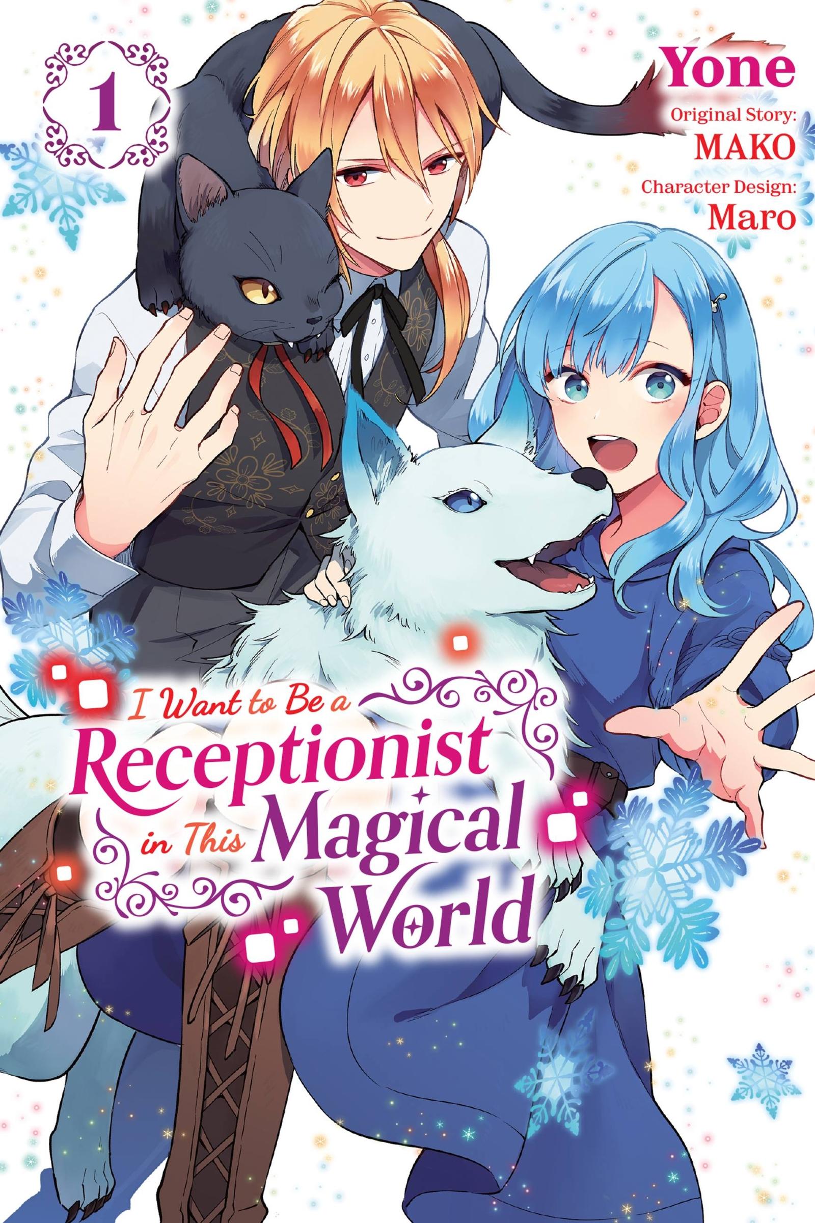 Cover: 9781975352899 | I Want to Be a Receptionist in This Magical World, Vol. 1 (Manga)