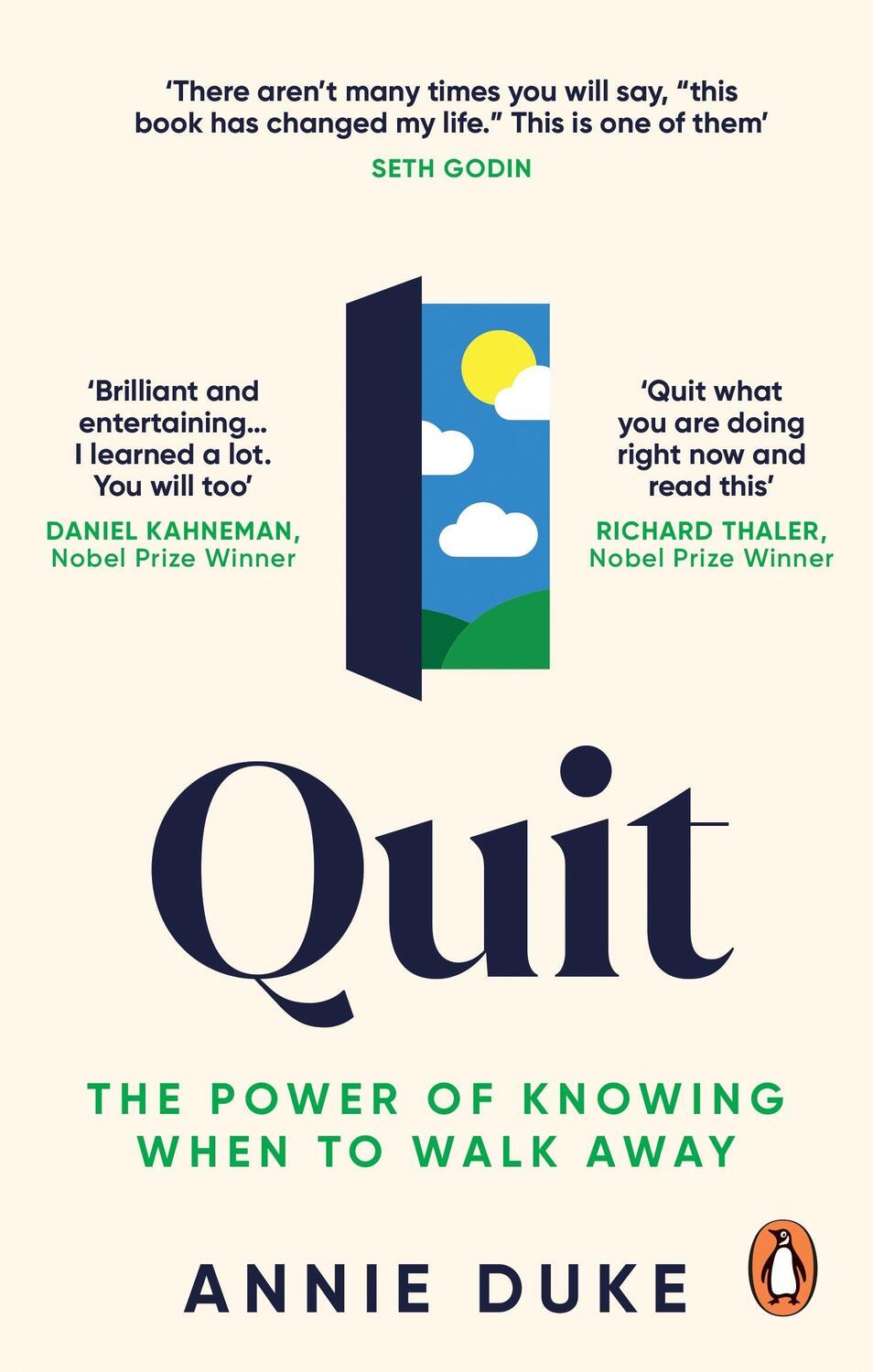 Cover: 9781529146165 | Quit | The Power of Knowing When to Walk Away | Annie Duke | Buch