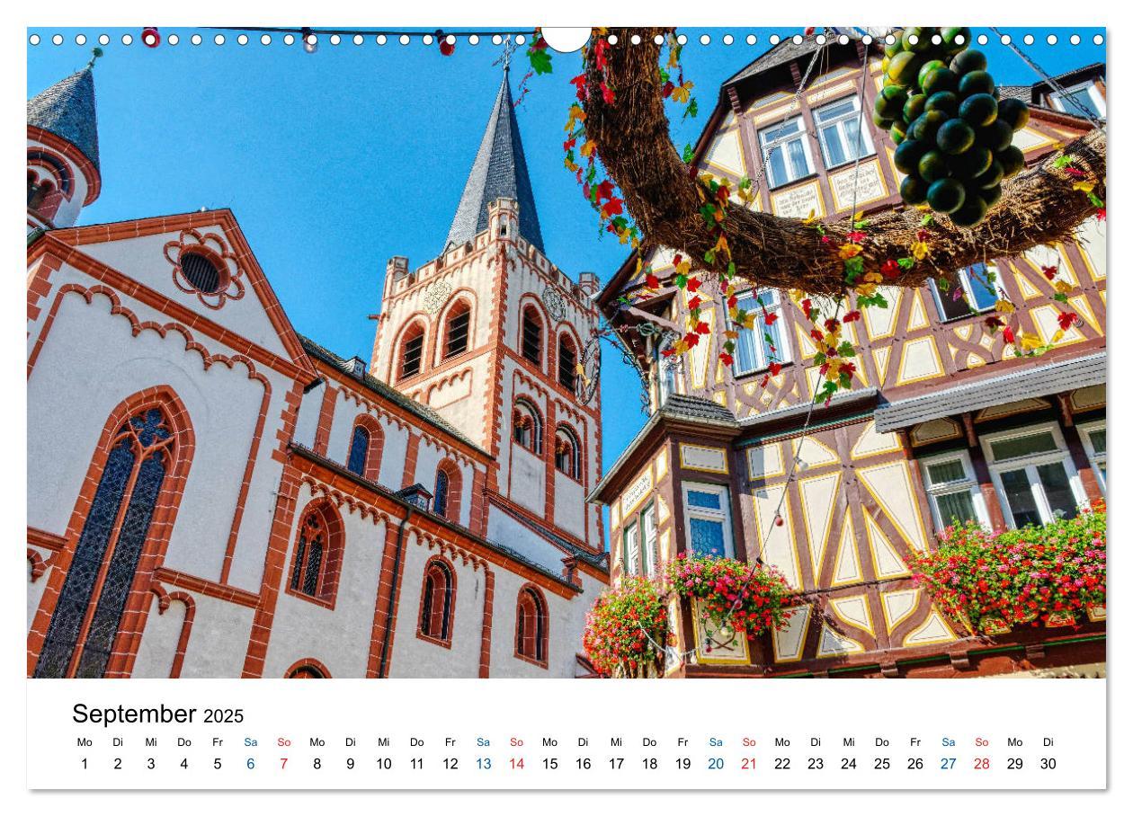 Bild: 9783435161300 | Bacharach - Fachwerkromantik am Rhein (Wandkalender 2025 DIN A3...