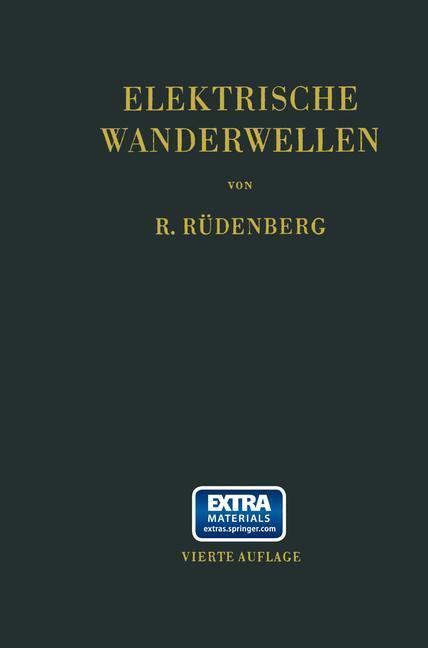 Cover: 9783662237755 | Elektrische Wanderwellen | Reinhold Rüdenberg | Taschenbuch | xi