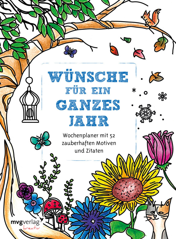 Cover: 9783868826722 | Wünsche für ein ganzes Jahr: Malbuch für Erwachsene | Buch | 128 S.