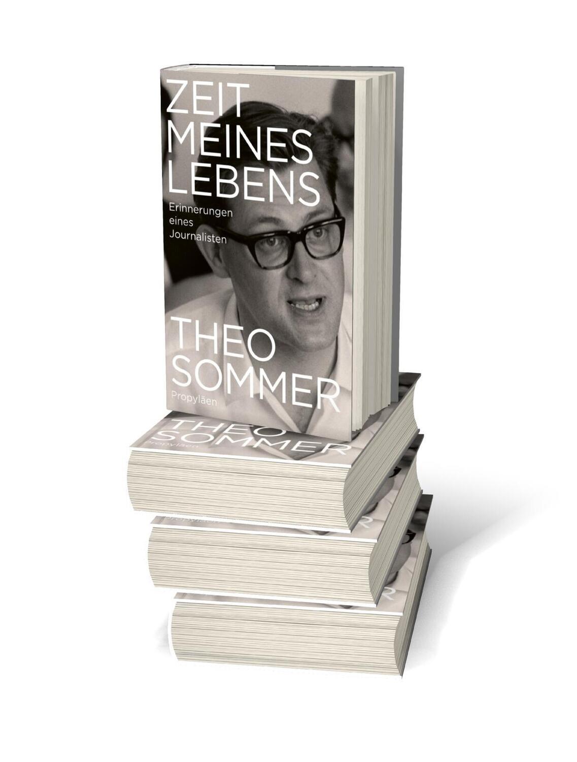 Bild: 9783549100585 | Zeit meines Lebens | Theo Sommer | Buch | 512 S. | Deutsch | 2022