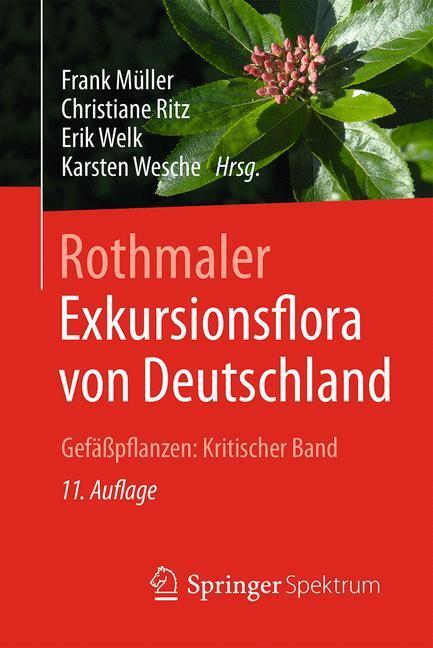 Cover: 9783827431318 | Rothmaler - Exkursionsflora von Deutschland | Taschenbuch | IX | 2016