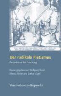 Cover: 9783525558393 | Der radikale Pietismus | Buch | 480 S. | Deutsch | 2011