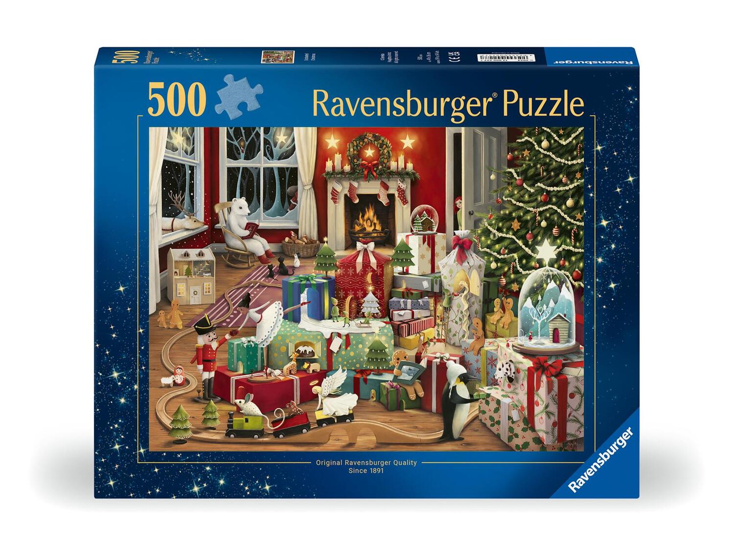 Cover: 4005555002277 | Ravensburger Puzzle 12000227 - Weihnachtszeit - 500 Teile Puzzle...