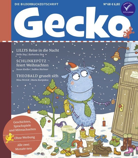 Cover: 9783940675675 | Gecko. Nr.68 | Die Bilderbuchzeitschrift | Hella Sieg (u. a.) | Buch