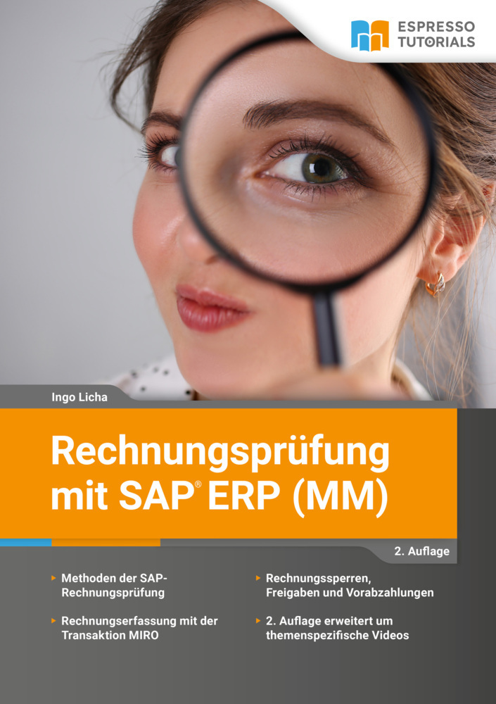 Cover: 9783960121183 | Rechnungsprüfung mit SAP ERP (MM) - (2. Auflage) | Ingo Licha | Buch