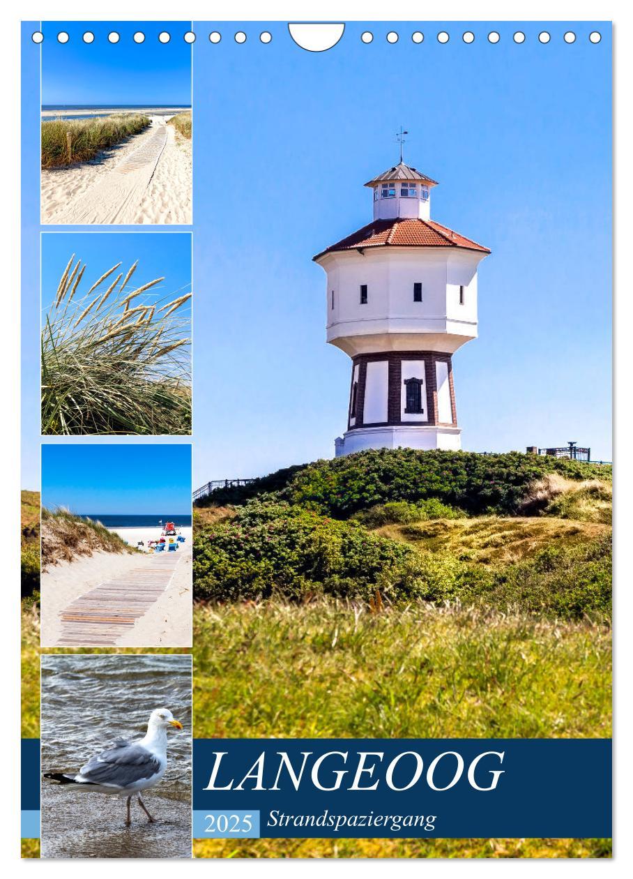 Cover: 9783435969586 | LANGEOOG Strandspaziergang (Wandkalender 2025 DIN A4 hoch),...