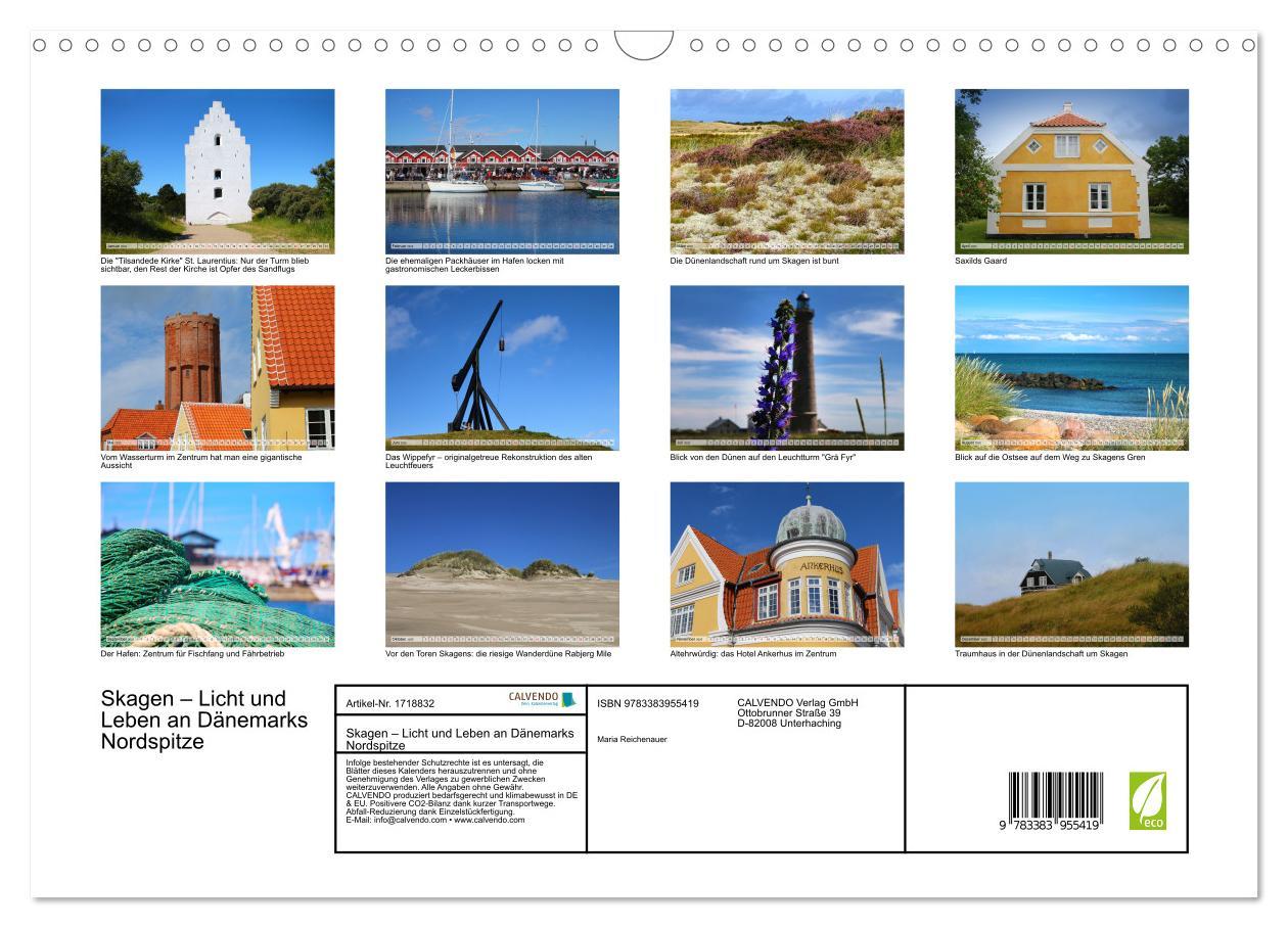 Bild: 9783383955419 | Skagen ¿Licht und Leben an Dänemarks Nordspitze (Wandkalender 2025...