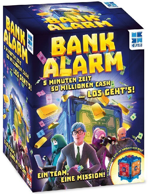 Cover: 3760046784858 | Bank Alarm (Spiel) | Spiel | In Spielebox | 2019 | Huch