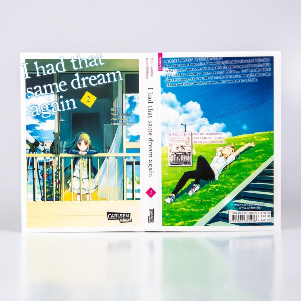 Cover: 9783551788276 | I had that same dream again. Bd.2 | Yoru Sumino (u. a.) | Taschenbuch