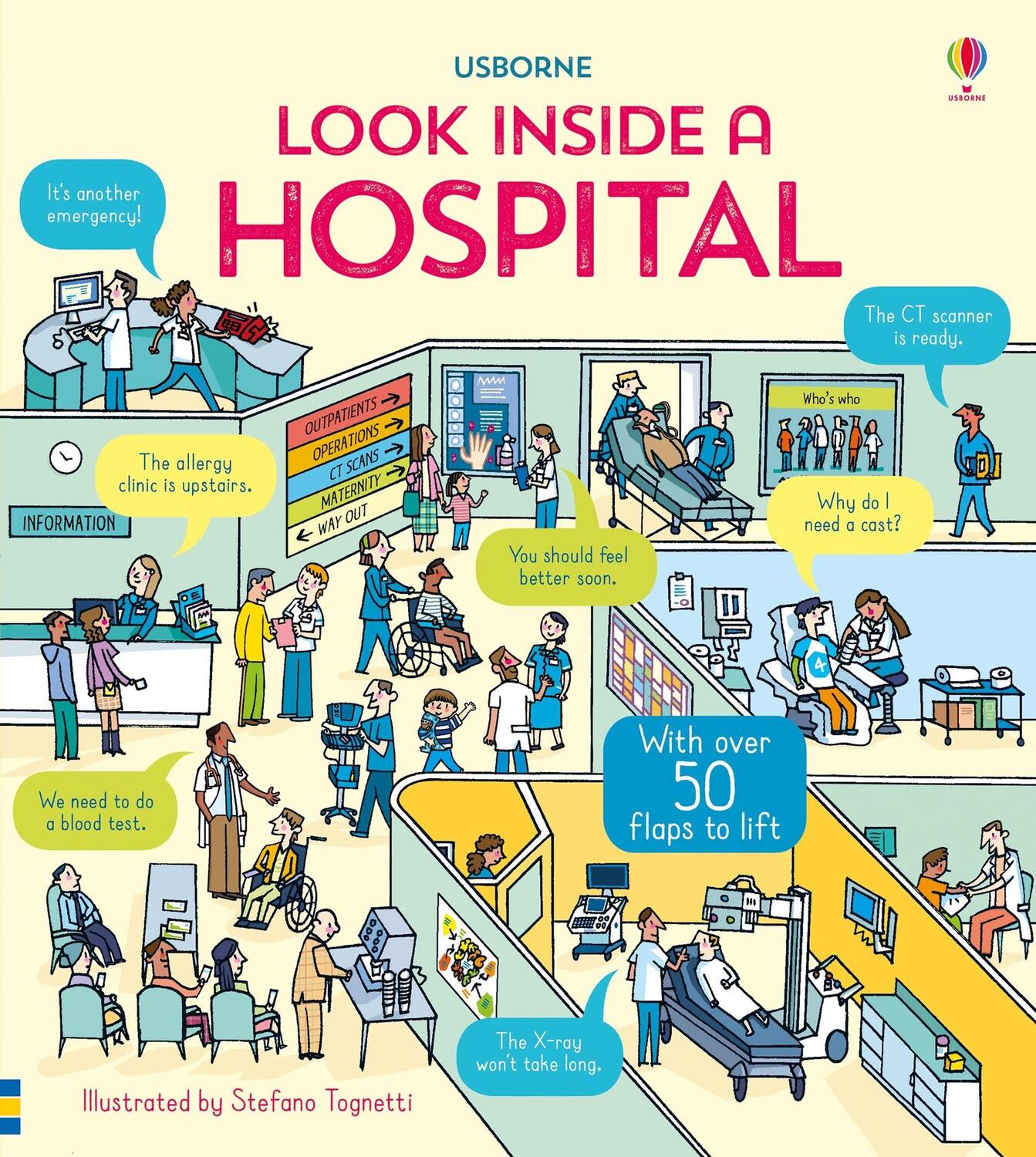 Cover: 9781474948166 | Look Inside a Hospital | Katie Daynes (u. a.) | Buch | Papp-Bilderbuch