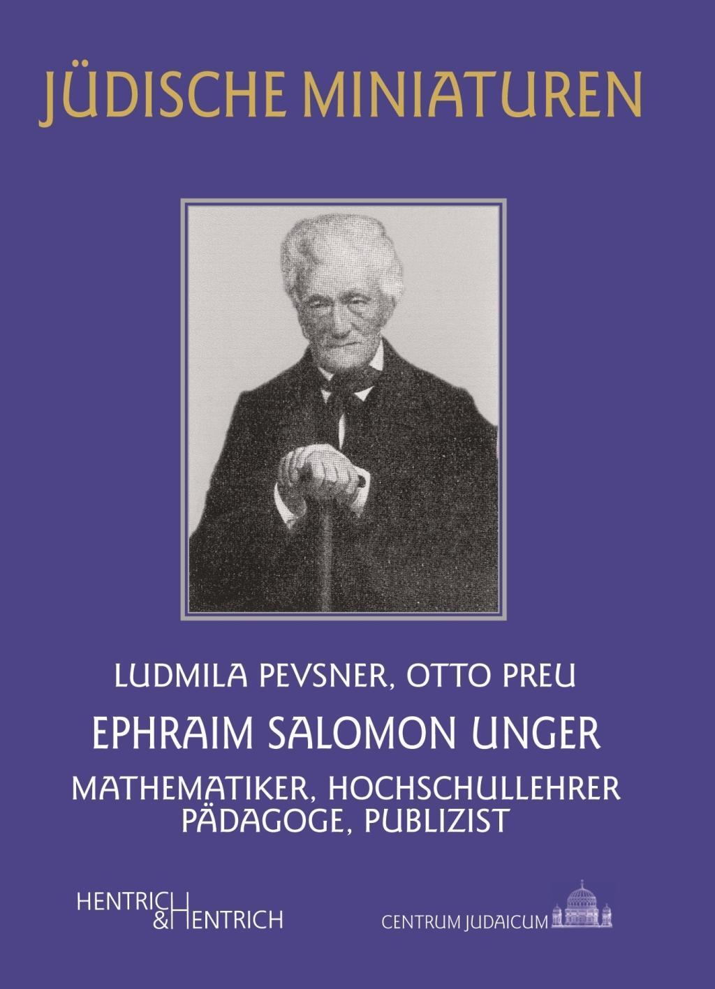 Cover: 9783955653453 | Ephraim Salomon Unger | Ludmila/Preu, Otto Pevsner | Taschenbuch