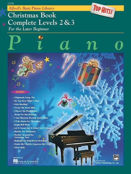 Cover: 38081185132 | Alfred's Basic Piano Library Top Hits Christmas 2- | Complete 2-3