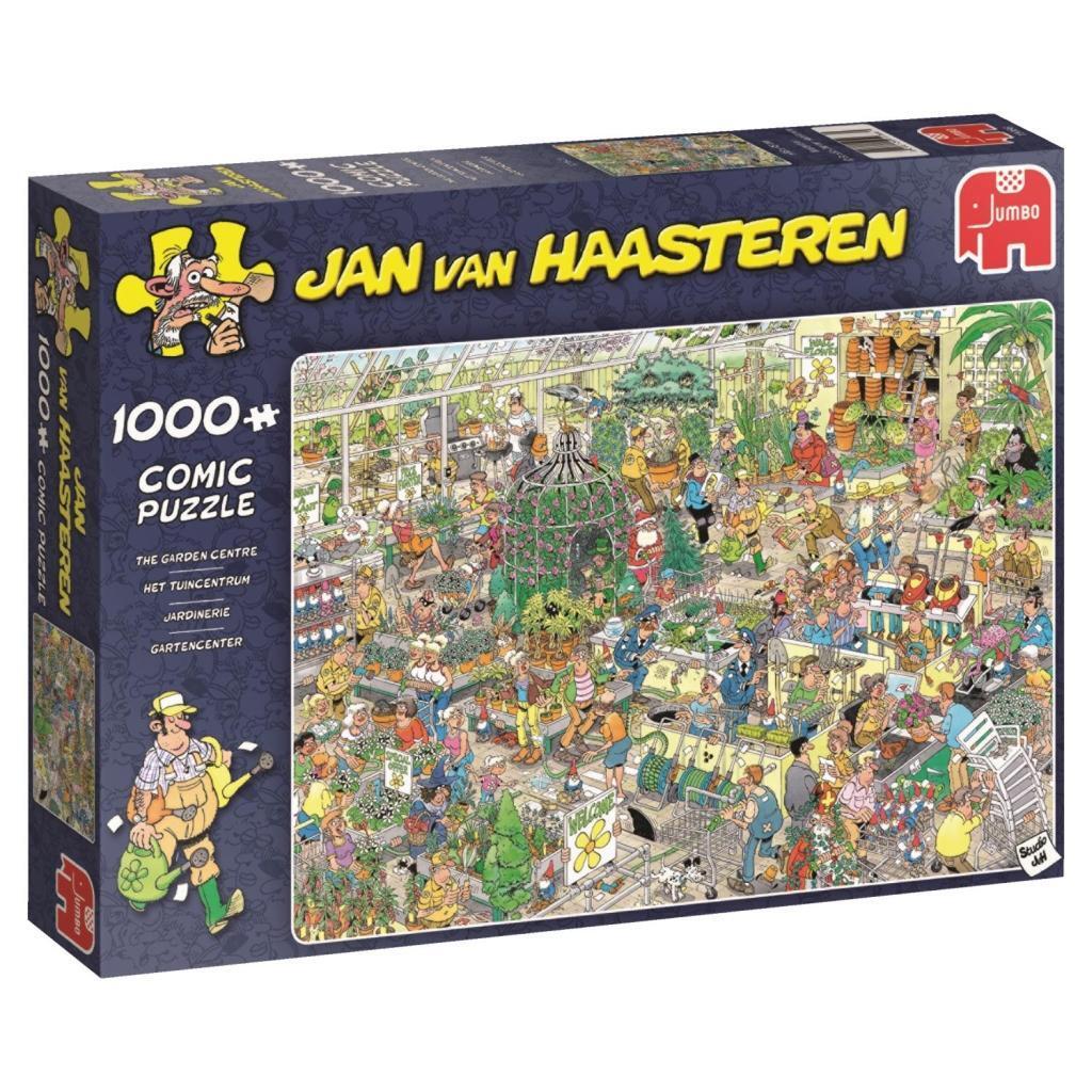 Cover: 8710126190661 | Jan van Haasteren - Das Gartencenter - 1000 Teile Puzzle | Spiel