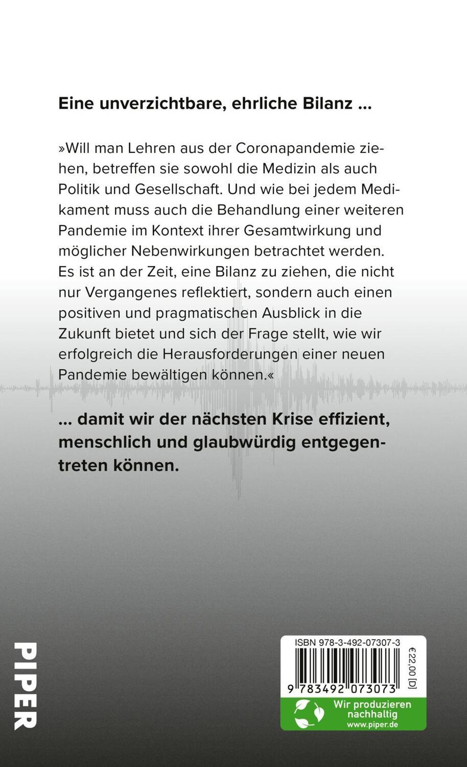 Rückseite: 9783492073073 | Nachbeben | Die Pandemie, ihre Folgen und was wir daraus lernen können