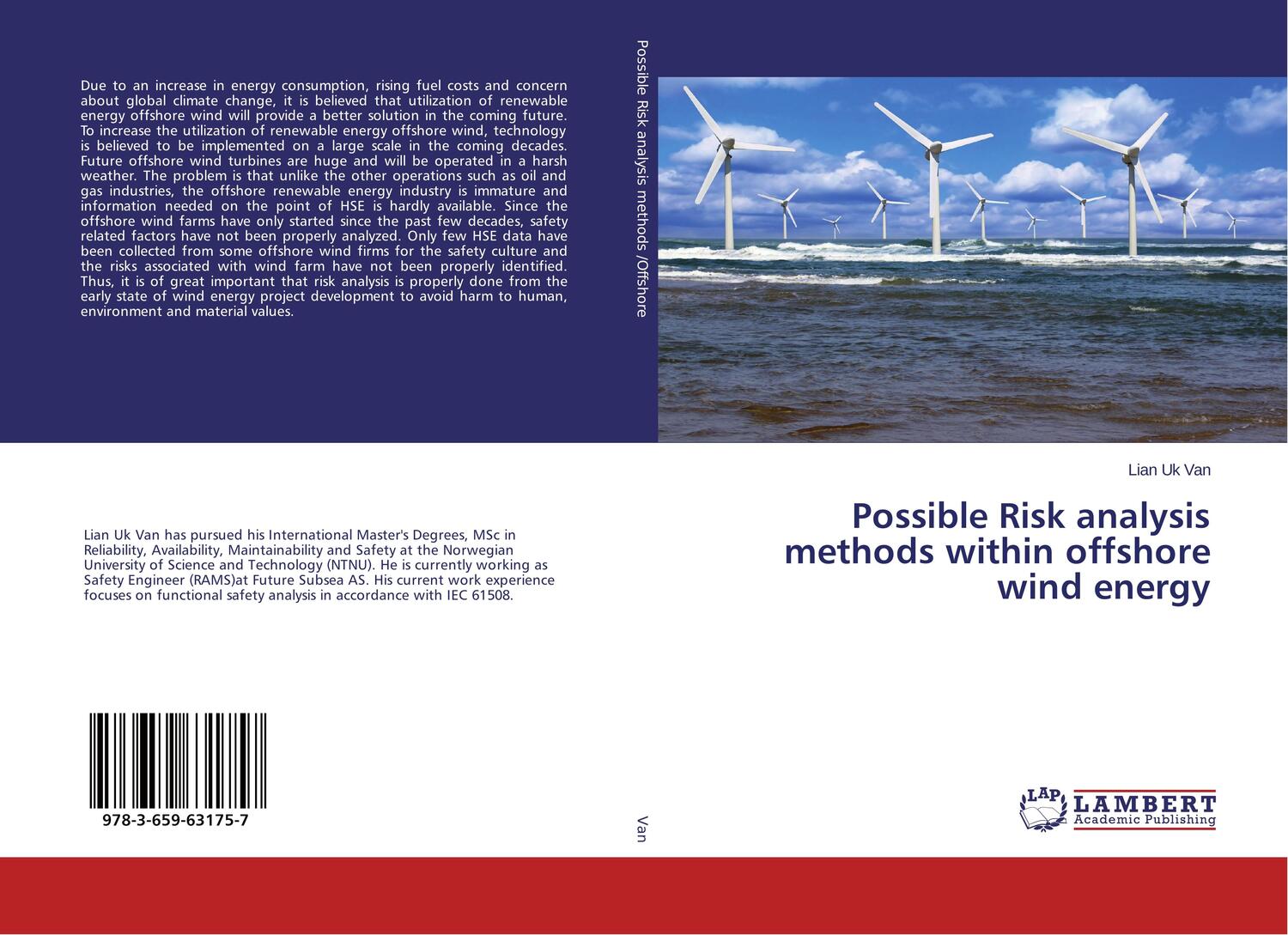 Cover: 9783659631757 | Possible Risk analysis methods within offshore wind energy | Van
