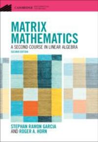 Cover: 9781108837101 | Matrix Mathematics | A Second Course in Linear Algebra | Buch | 2023