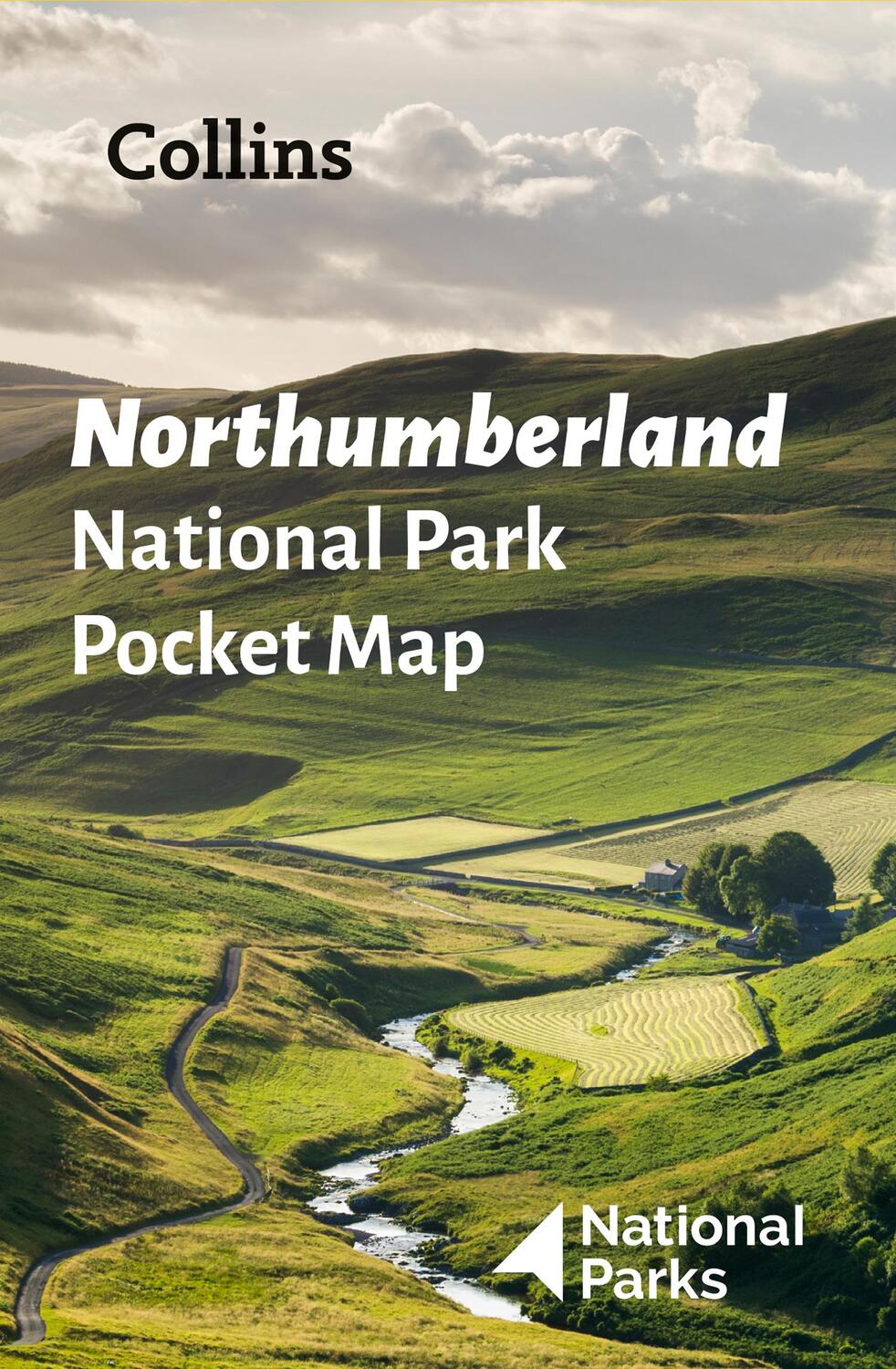 Cover: 9780008462703 | Northumberland National Park Pocket Map | National Parks UK (u. a.)