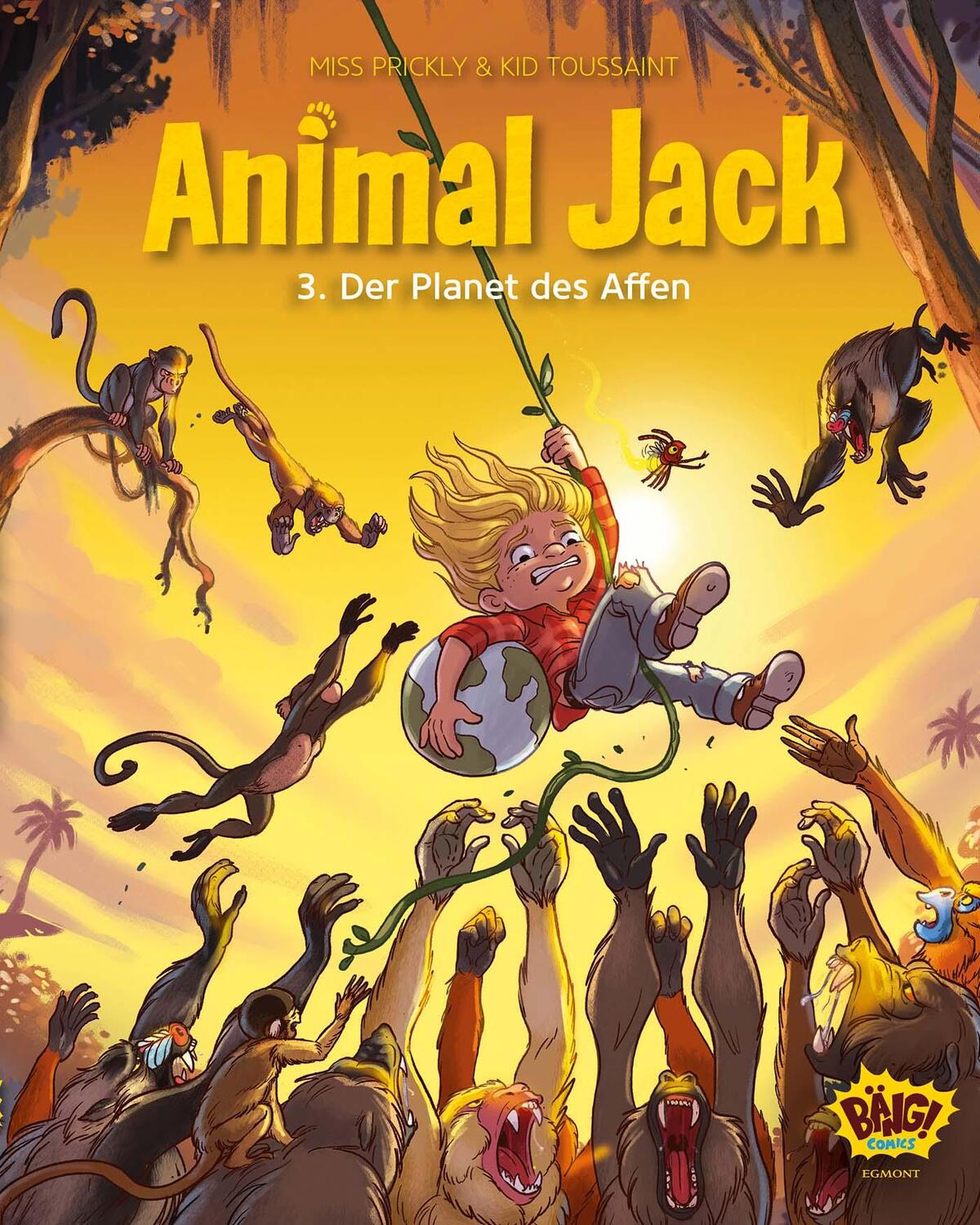 Cover: 9783770407422 | Animal Jack - Der Planet des Affen | Miss Prickly (u. a.) | Buch