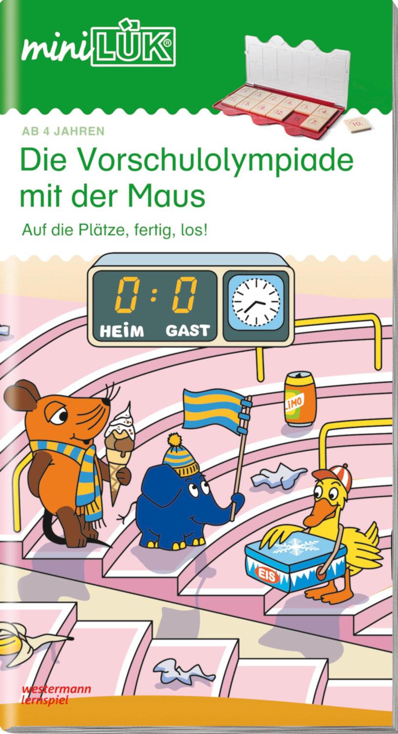 Cover: 9783894143473 | miniLÜK. Vorschulolympiade mit der Maus 2 | Broschüre | Deutsch | 2004