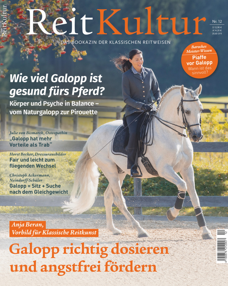 Cover: 9783958472129 | ReitKultur. .12 | Wie viel Galopp ist gesund fürs Pferd? | Taschenbuch