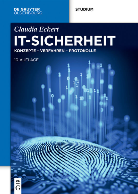 Cover: 9783110551587 | IT-Sicherheit | Konzepte - Verfahren - Protokolle | Claudia Eckert