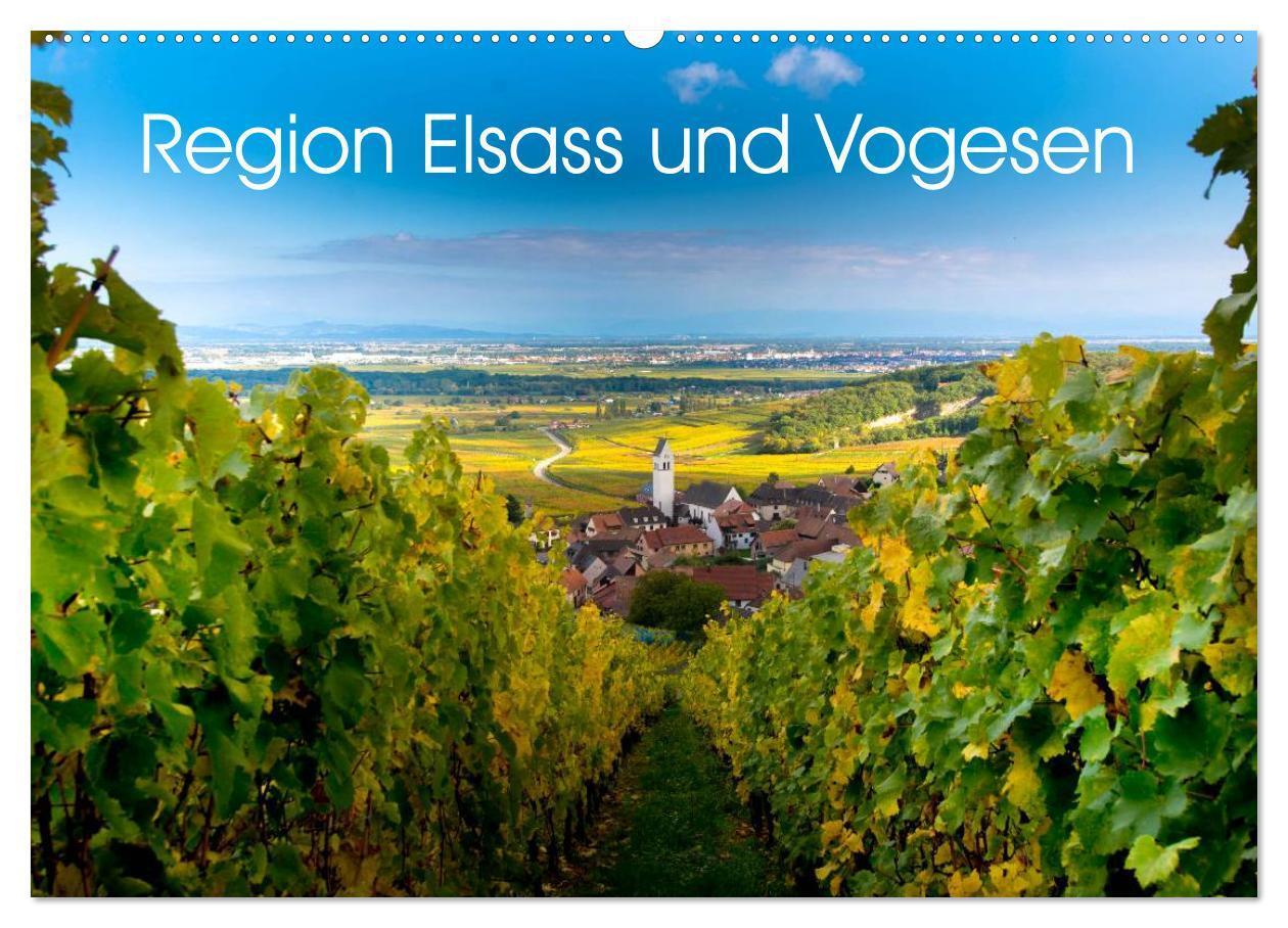 Cover: 9783383246920 | Region Elsass und Vogesen (Wandkalender 2024 DIN A2 quer), CALVENDO...