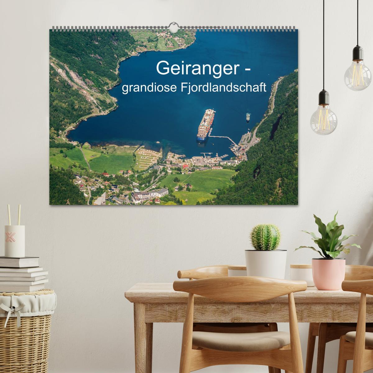 Bild: 9783435254569 | Geiranger - grandiose Fjordlandschaft (Wandkalender 2025 DIN A2...