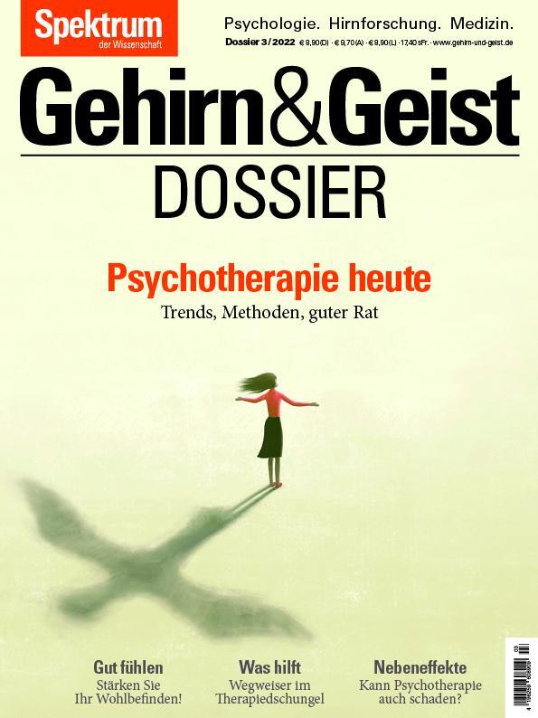 Cover: 9783958926387 | Gehirn&amp;Geist Dossier - Psychotherapie heute | Wissenschaft | Buch