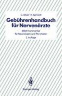 Cover: 9783540517146 | Gebührenhandbuch für Nervenärzte | K. Sproedt (u. a.) | Taschenbuch