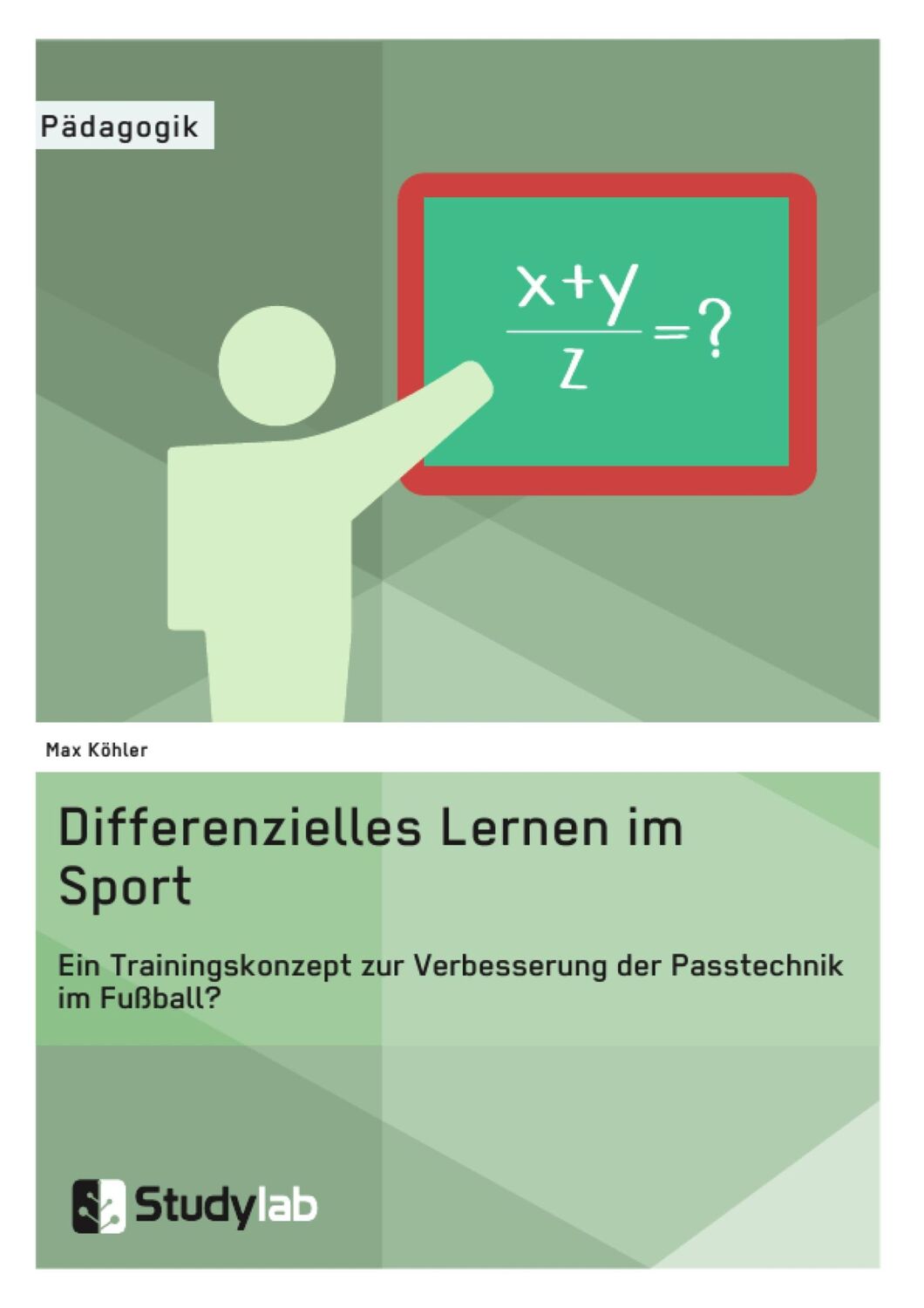 Cover: 9783946458524 | Differenzielles Lernen im Sport. Ein Trainingskonzept zur...