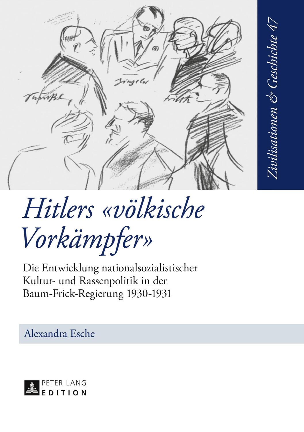 Cover: 9783631678497 | Hitlers «völkische Vorkämpfer» | Alexandra Esche | Buch | Deutsch