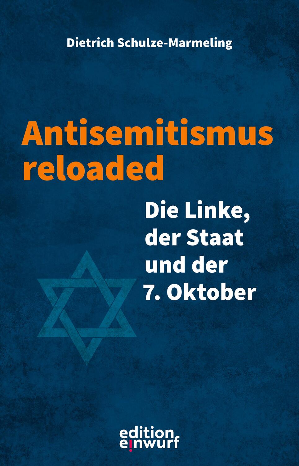 Cover: 9783896847133 | Antisemitismus reloaded | Die Linke, der Staat und der 7. Oktober