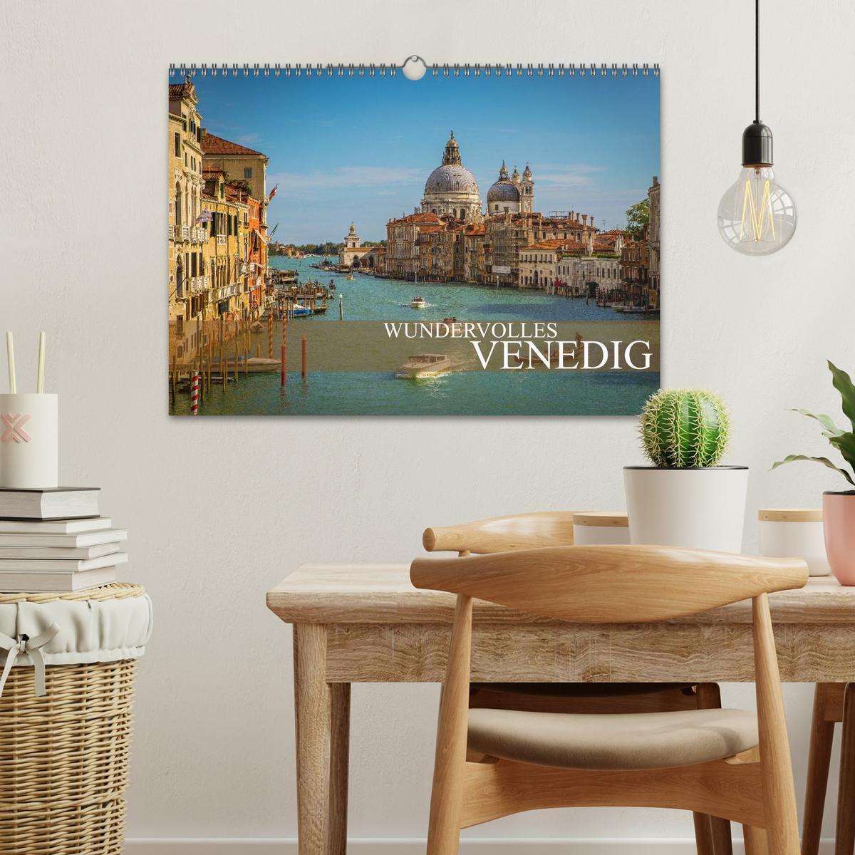 Bild: 9783435534739 | Wundervolles Venedig (Wandkalender 2025 DIN A3 quer), CALVENDO...