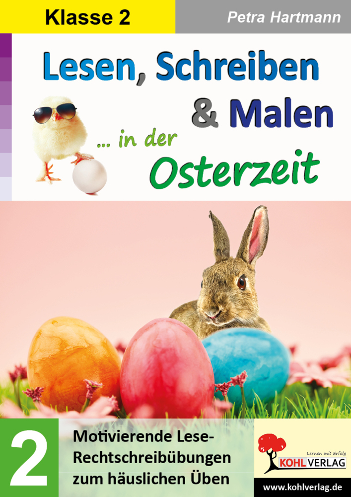 Cover: 9783966243063 | Lesen, Schreiben &amp; Malen ... in der Osterzeit / Klasse 2 | Hartmann